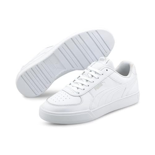 PUMA Puma Caven, Men's Trainers, Puma White Gray Purple, 47 EU