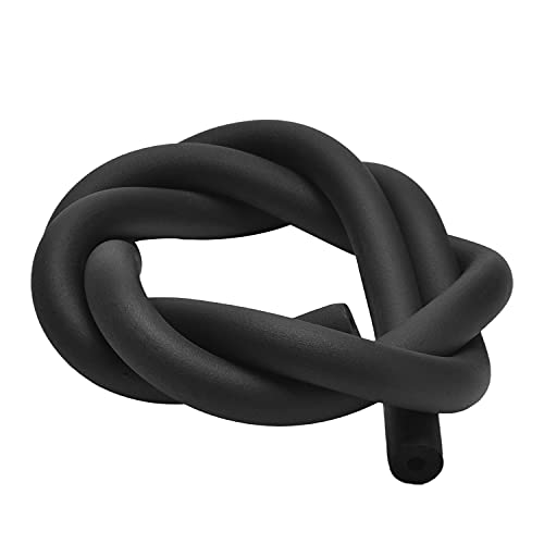 Othmro 断熱パイプ エアコン用 断熱綿 フォームパイプ断熱材 エアコンプロテクターチューブ チューブ絶縁体 絶縁エアコンホース日焼け止め コットンカバー保護 不凍液 発泡チューブ 水道管ラップ 凍結防止 柔軟性 内径6mm 厚さ9mm 長さ1.8m