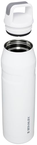 Image of Stanley IceFlow Cap and Carry Water Bottle | Wide Mouth Twist Lid | Lightweight & Leakproof for Travel & Sports | Insulated Stainless Steel | BPA-Free