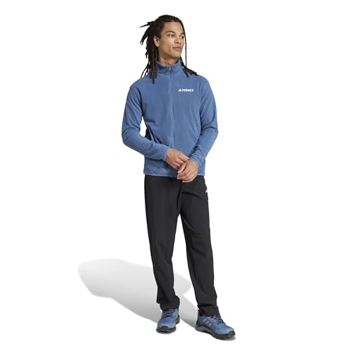 adidas Men's Terrex Multi Essentials Half-Zip Fleece Hiking Jacket2