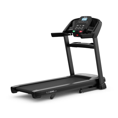 COMFORT DI CORSA: Ampia pedana 152×50 cm con ammortizzazione a 3 zone per ridurre l’impatto sulle articolazioni e favorire falcate lunghe e sicure.