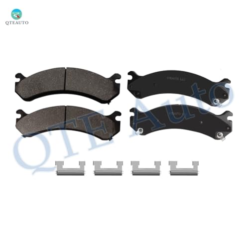 Image of PM Auto Set of 8 Front-Rear Ceramic Brake Pads For 2006-2017 Chevrolet Express 3500