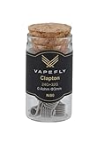 Vapefly Ni80 Clapton Prebuilt Coil 24GA+32GA 0,4 Ohm - 6 Stück