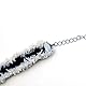 MILAKOO 4 stück denim jeans choker halskette set mode choker frauen dame mädchen