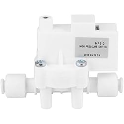 Bomba De Alta Presion Para Osmosis Inversa Interruptor de alta presión para bomba 1/4´´DC 24V interruptor de alta presión para bomba RO Water Fitlers tanque de ósmosis inversa 0.25MPa acción