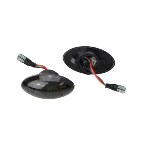 Intermitentes laterales MINI Cooper R50 R52 R53 2002-2008 luces LED dinámicas secuenciales de giro 2 uds