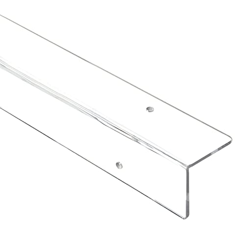 Protectores de esquina transparentes para paredes, protectores de bordes acrílicos en forma de L para seguridad infantil y protección de muebles