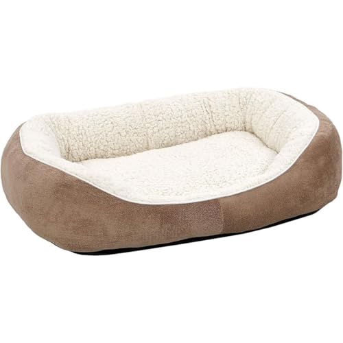 Image of Midwest Homes for Pets Cuddle Bed, Taupe, Small
