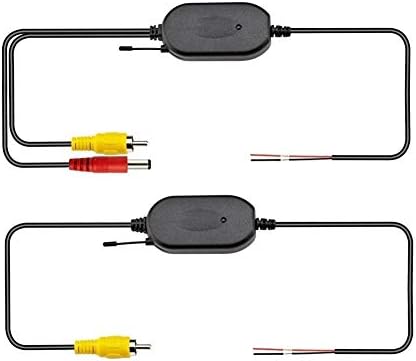 Beastron 12V/2.4GHz Wireless Video Transmitter and Receiver for Vehicle Backup Camera/Front Car Camera (ZBC-101)