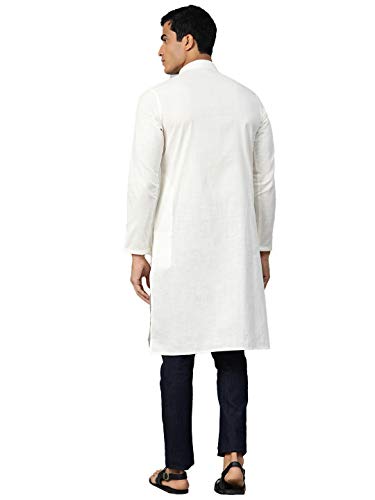 Image of Manthan Art Silk Kurta for Men