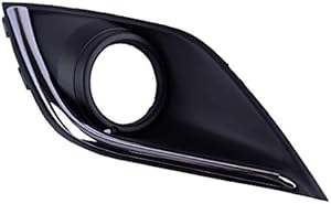 beler Left Side Front Bumper Fog Light Bezel Cover fit for Mitsubishi Outlander 2016-2018