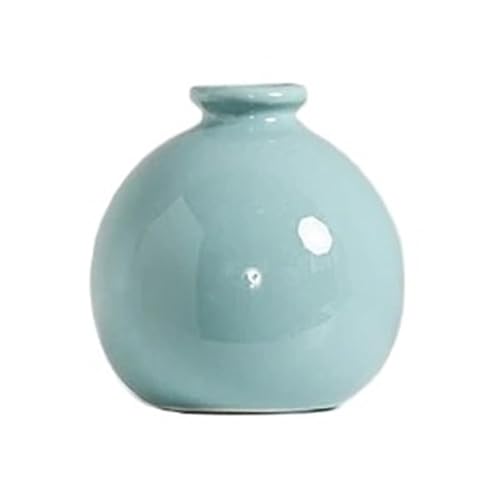 Small Ceramic Simple Home Living Room Porch Decoration Vase For Home(Color6)