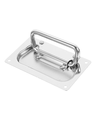 ZAMXHUG einlassgriff - 1 pcs Bodenheber, Lukenheber, Flush Hatch Locker, Embedded Zugring Griff Versteckter Griff des Kabinetts Luke Schließfächer