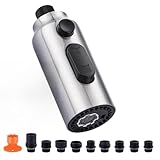 Minflora Sprühkopf für Küchenarmatur mit 304 Edelstahl-Konstruktion und 14 Anschlüssen für...