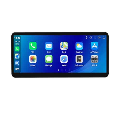 Pantalla táctil inalámbrica 12.3" Carplay Android Auto para Mercedes-Benz miniatura 1