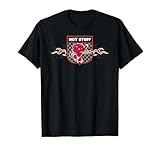 Hot Stuff Flame Badge T-Shirt