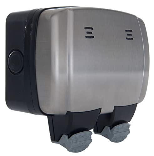 BG Electrical WPL22 IP66 2 Gang 13 a decorativo