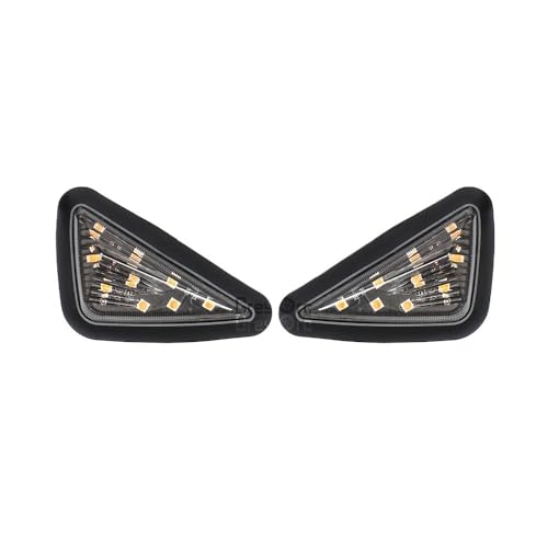Lampe clignotante pour moto feux stop triangulaires encastrés et indicateurs de route