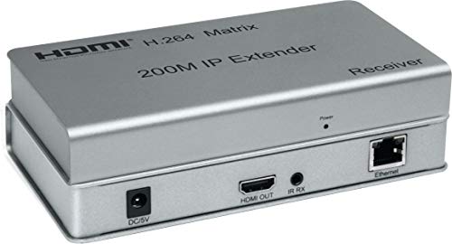 Matriz HDMI PremiumCord extensor de doscientos metros por cable de red local IP