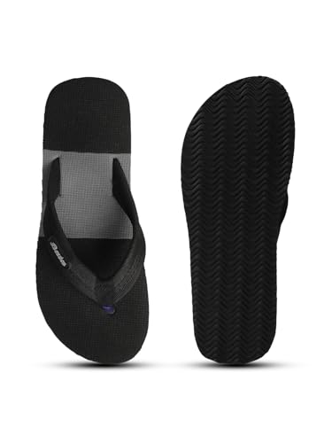 Image of Bata 8712 Jake E: Grey Casual Thong Slip-On Slippers for Men