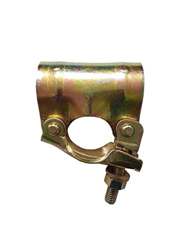 10x New Scaffolding/Scaffold Pressed Single Wrapover Putlog Couplers/Clamps/Fittings