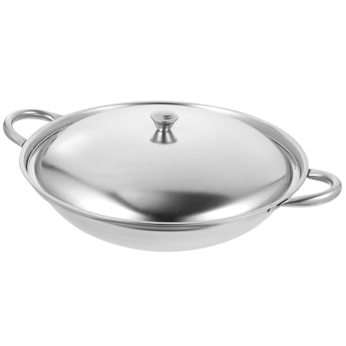 La mejor selección de Paelleras los 5 más buscados. 45 Zerodeko Paellera de Acero Inoxidable con Tapa Sartén de Cocina para Asar Paella Española Mariscos Cangrejos Sartén para Cocinar Al Aire Camping Fiestas 27 Cm
