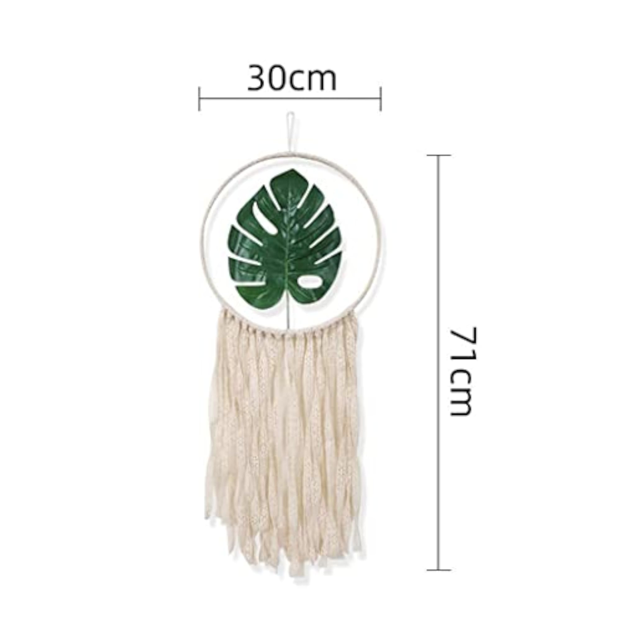 Macrame Dream Catcher Wall Hanging, Bohemian Decor