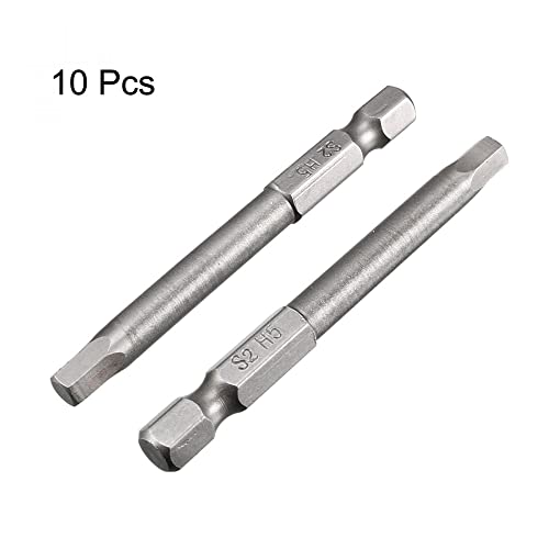 Punta magnético hexagonal 5mm para montar muebles sin caídas kit de 10 unidades 65mm 3