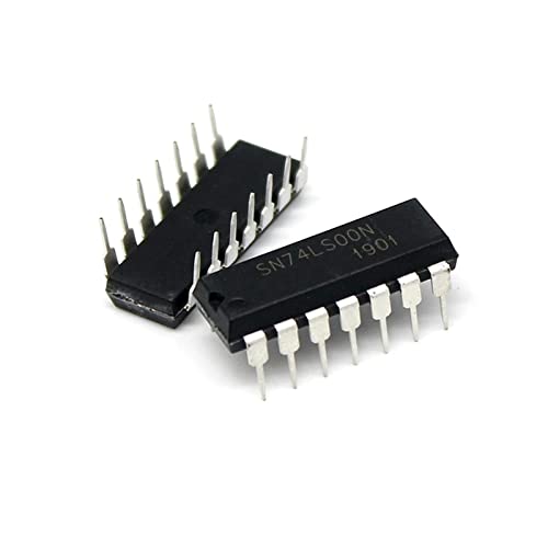 74LS00 DIP-14 puce logique quadruples portes NAND pour signal stable x10