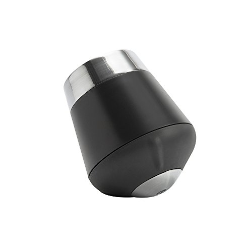 Quirky Icecap Wine Chiller, Silver and Black