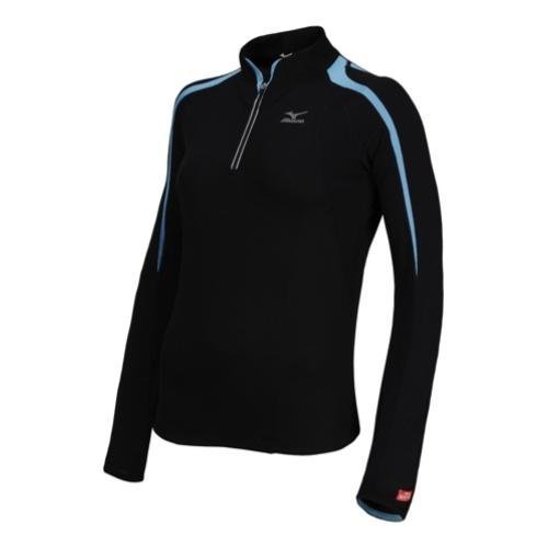 Mizuno Damen Laufshirt Breath Thermo 1/2 Reißverschluss Langarm