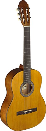Stagg C430 M NAT Guitar pack with 3/4 natural-coloured classical guitar with linden top, tuner, bag - Les Beatles, Paul McCartney, John Lennon, RIngo Starr, George Harrison Stagg C430 M NAT Guitar pack with 3/4 natural-coloured classical guitar with linden top, tuner, bag – Image 3