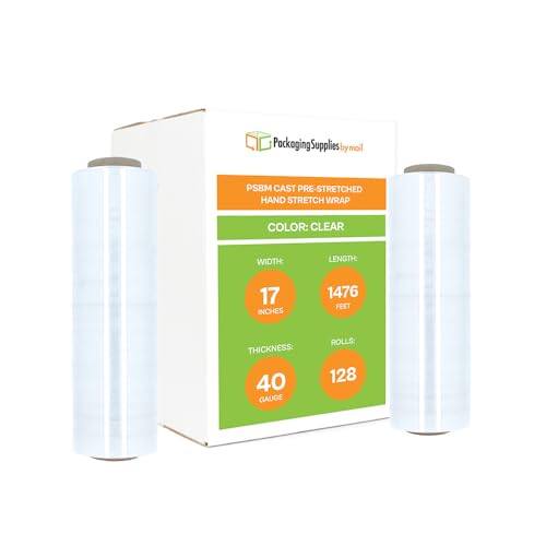 Pre-Stretch Hand Stretch Wrap Film Clear 17