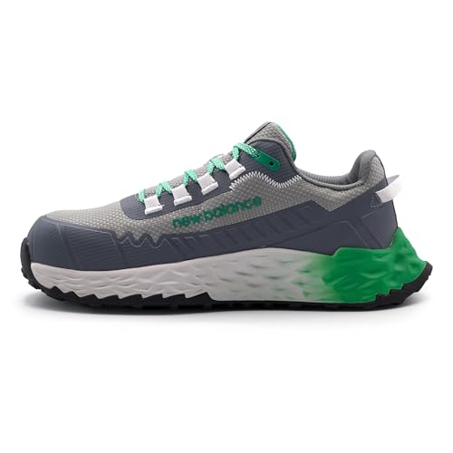 Image of New Balance Fresh Foam Cremorne Composite Toe Safety Shoes for Men - Non Slip, Electrical Hazard - Black /Grey, Low Rise