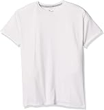 Hanes Big and Tall ComfortBlend Crew Neck Tee with FreshIQ, White, 4 Pack, 2X-Large Big