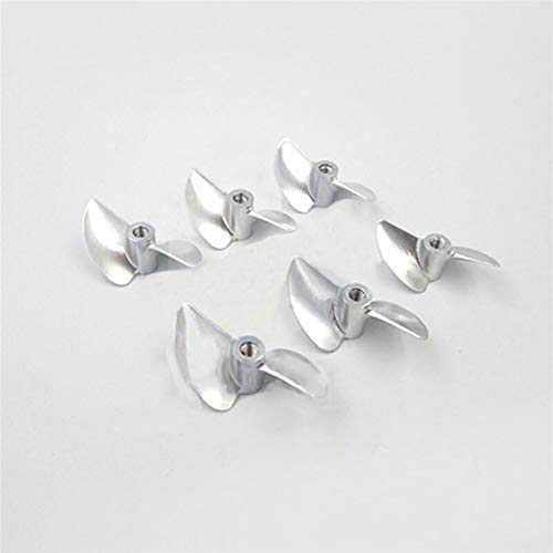 VIKEP RC Racing Boot 2 Klingen Propeller Aluminiumlegierung M4 Propeller M4 Schraube D30 / 32/33/34/35/36/37/38/39/40/44/44/44 Cover