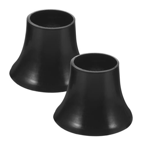 CTIRCHIU 2 Stück Gummikappen Regenschirm Ersatzteile Wasserdichte Robuste Schirmspitzenschutz für Lange Stiele Einsetzbar als Patio Sonnenschirm Zubehör Langlebige Reparaturkappen