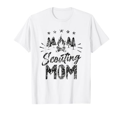 Scouting mamma scout all'aperto escursionismo Maglietta