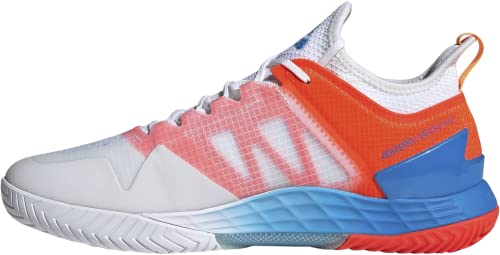 Tenis Adidas Adizero Ubersonic 4 M Heat RDY, Zapatillas de Tenis Hombre, Ftwwht/Blurus/Solred, 41 1/3 EU