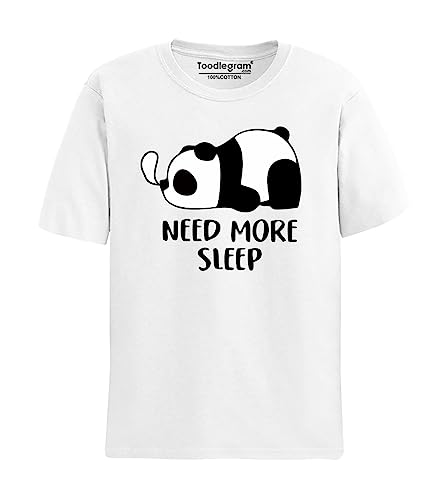 Image of Toodlegram Men's Plus Size Graphic Printed Cotton T-Shirt Casual Round Neck Regular Fit