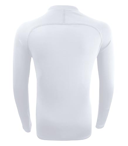 Boys' Girls' Compression Shirt Long Sleeve Moisture Wicking Sports Baselayer for Youth Football Baseball3