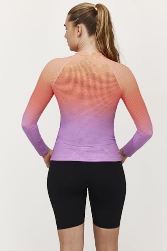 Gottex Women's Free Nixi Long Sleeve Rash Guard Swim Top-Built-in Sports Bra, Removable Soft Cups Swimwear3