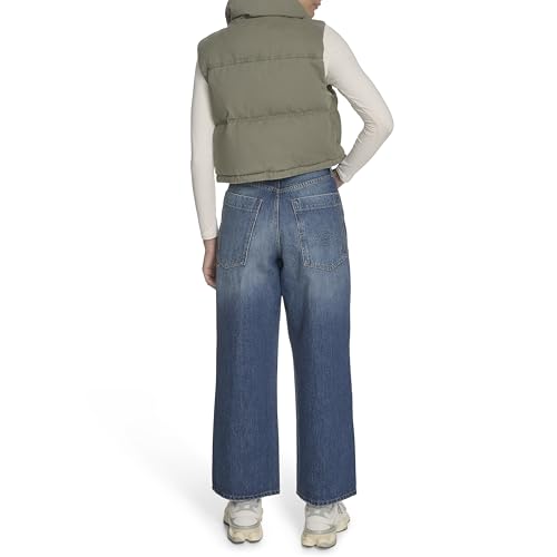 Levi's Women's Cropped Cotton Puffer4