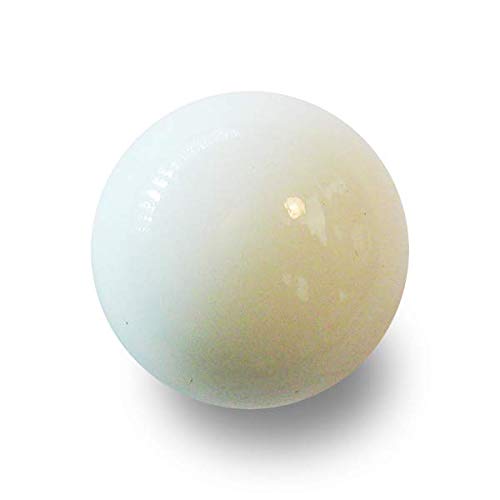 Billes En Verre Perle Blanc – 25 Mm – Lot De 4 – Pour Décoration, Jeux Ou Collection