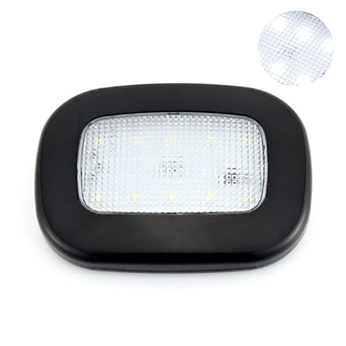 Image of Car Ceiling Dome Roof Light Universal Magnetic Light Usb Rechargeable Wireless For Interior And Exterior Of Cars (Black Shell, White Light), LED