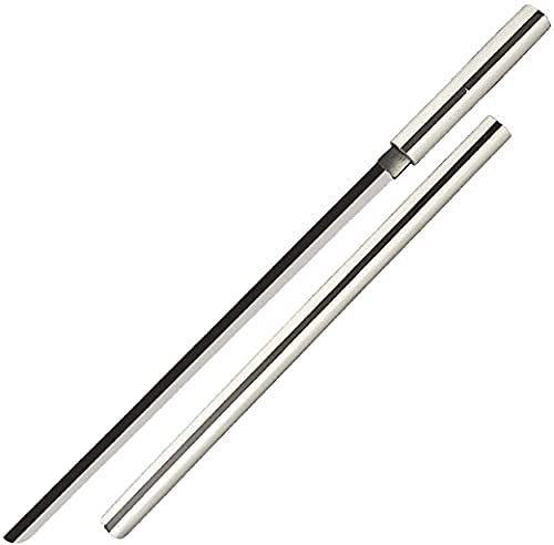 HNKANG 41" Sasuke Cosplay Weapon Wood Sword Practice Katana Toys Model with Plastic Scabbard,Lightweight Wooden Toy Sword for Outdoor Play (White)