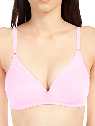 Image of SONARI Omania Womens Non-Padded Cotton Polyester Bras - Solid, Non-Wired, Medium Coverage, Hand Washable (Pack of 2)