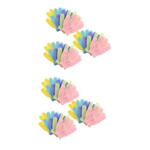 Lot de 30 pièces de bain exfoliants Healvian pour gommage corporel et massage