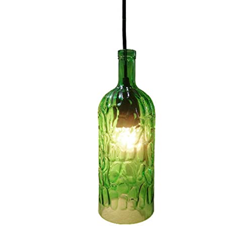 Lustre moderne et suspension lumière décorative pour bar en verre vert