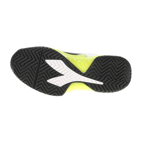 Image of Diadora Mens B.Icon 2 All Ground Tennis Sneakers Shoes - White, Yellow